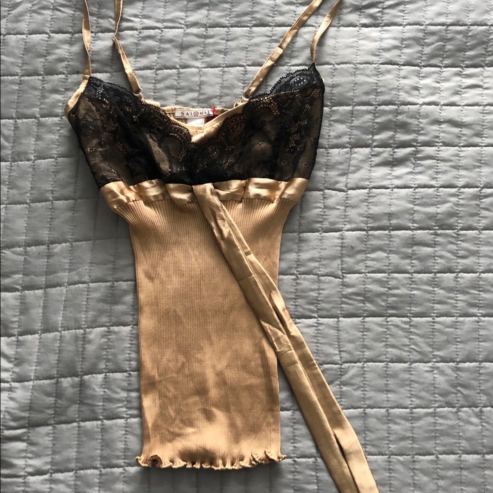 Salomay Silk Tank